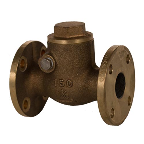Class 150 Bronze Swing Check Valve, Bolted Cover