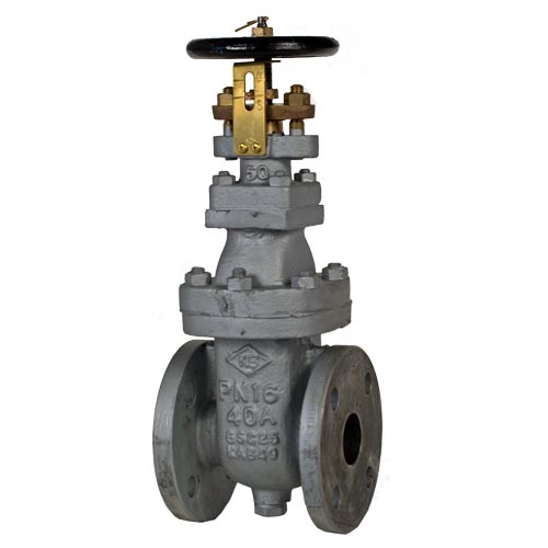 PN 16 Cast Steel Gate Valve