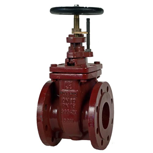 PN 16 Ductile Iron Gate Epoxy Coated Body with NBR Wedge Valve