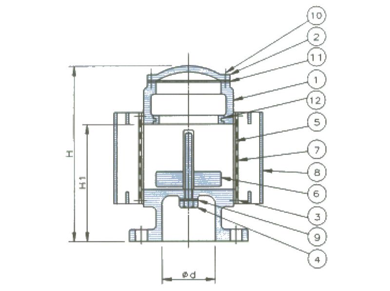 JIS Air Vent Head Valve