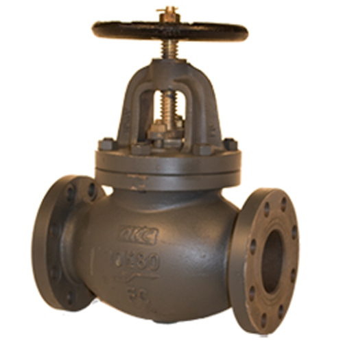 F7307 10K Cast Iron Globe Valve