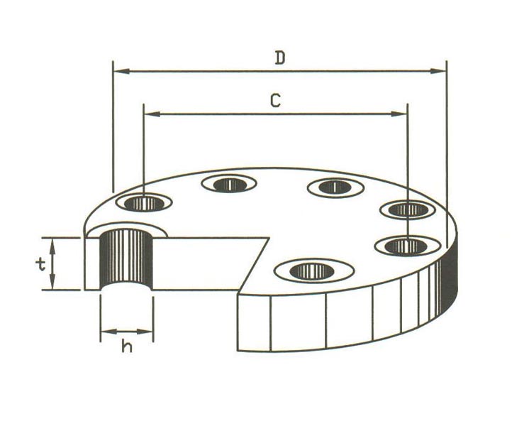 Blind Flanges DIN PN6 Stainless Steel - Image 2