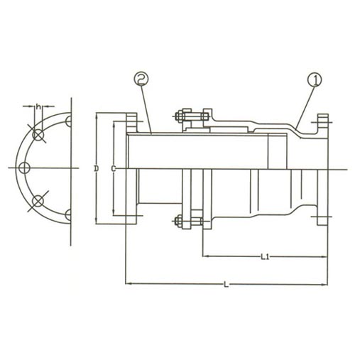 Slide Type Sleeve Expansion Joint