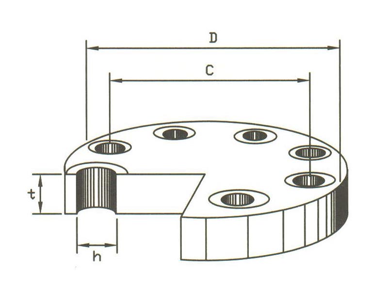 Blind Flanges JIS 5K Steel - Image 2