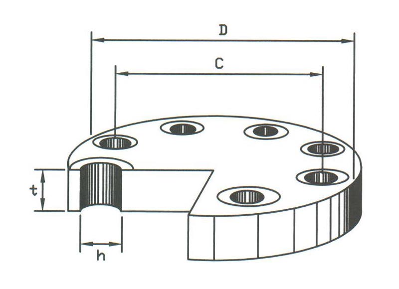 Blind Flanges JIS 16K Steel - Image 2