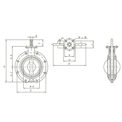 Series 56 Mono Flanged Valves DIN PN10