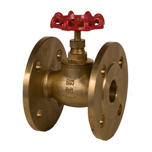 PN 16 Bronze Globe Union Bonnet Valve