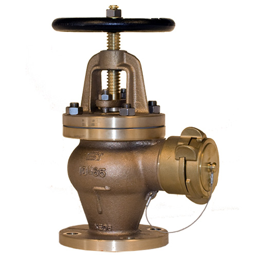 F7334 10K Bronze Hose Angle Valve Nakajima System