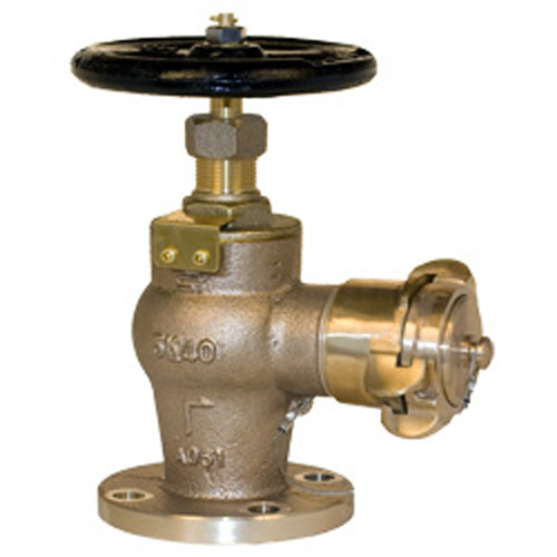 F7334 5K Bronze Hose Angle Valve Nakajima System