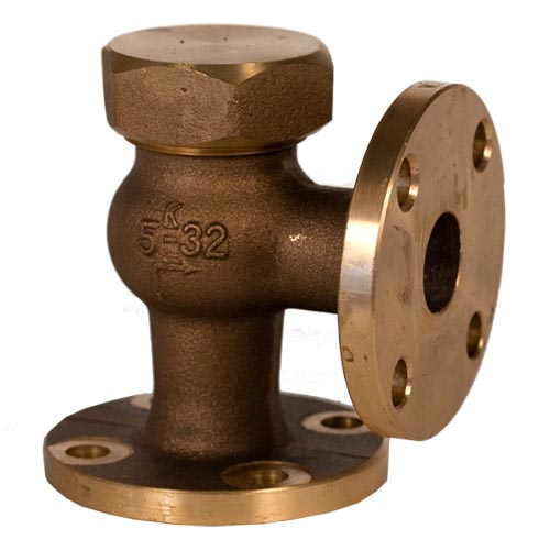 F7416 5K Bronze Angle Lift Check Valve