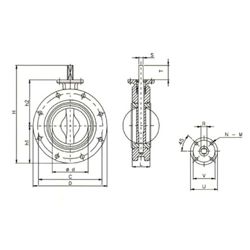 Series 55 Double Flanged Valves DIN PN6