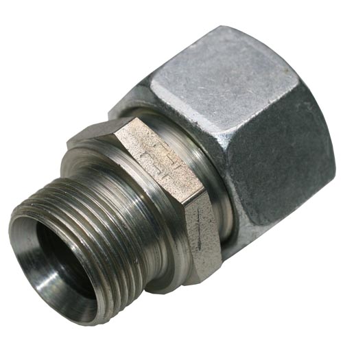 Male Stud Coupling with O-Ring and Washer Thread BSP Parallel - Equipped B3 Ring