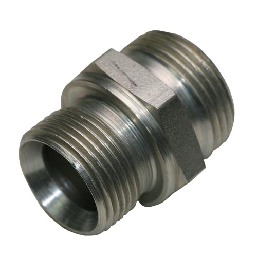 Male Stud Coupling with O-Ring and Washer Thread BSP Parallel - Body Only