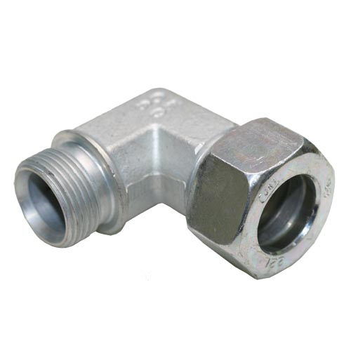 Male Stud Elbow Thread BSP Parallel - Equipped B4 Ring