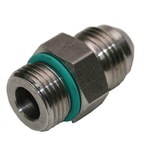 Male Stud Coupling with O-ring Thread UNF/UN-2A - Standard Body