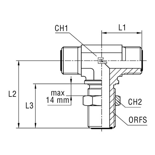 Bulkhead Branch Tee