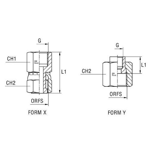 Adjustable Female Gauge Coupling Thread BSP Parallel